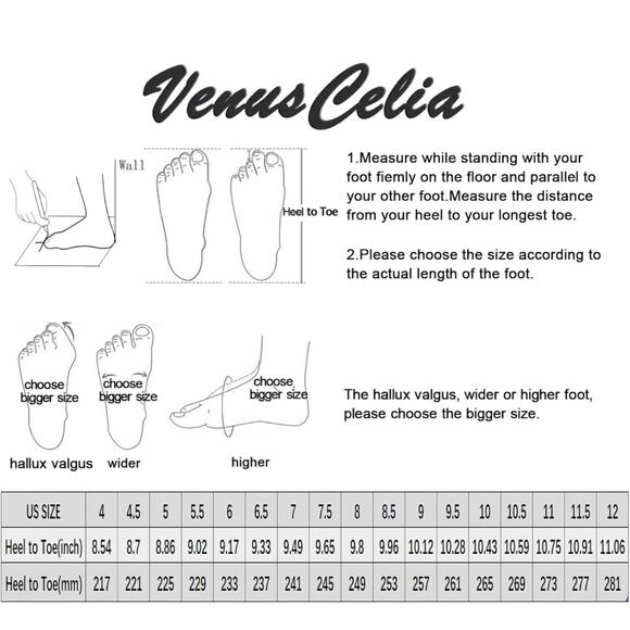 VenusCelia Women's Comfort Walking Casual Flat Loafer, Size 8 Stylish Footwear - Picture 4 of 7